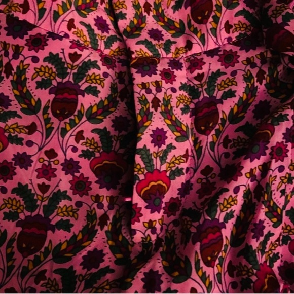 MM Couture by Miss Me Pink Floral Bag Shorts Size Med - Picture 4 of 8